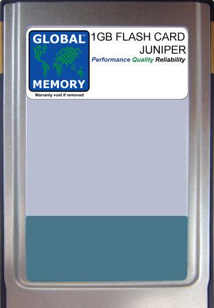 1GB FLASH CARD MEMORY FOR JUNIPER SRP5 / SRP10 & ERX-700 / ERX-710 / ERX-1410 / ERX-1440 ROUTERS (ERX-F1G40G-FRU)